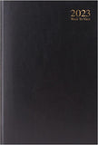 2023 A4 Diary Week to View Desk Hard Back Case Bound Business Dairy Home Office