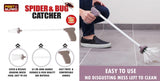 Spider Catcher Pest Trap Bug Long Safe Humane Insect Bug Moth Grabber Tool