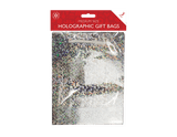 3x Gift Present Bags Christmas Holographic Shiny Party Birthday Medium Xmas UK