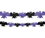 Halloween Bat Garland Bunting Banner Hanging Decoration Scary Spooky Party UK