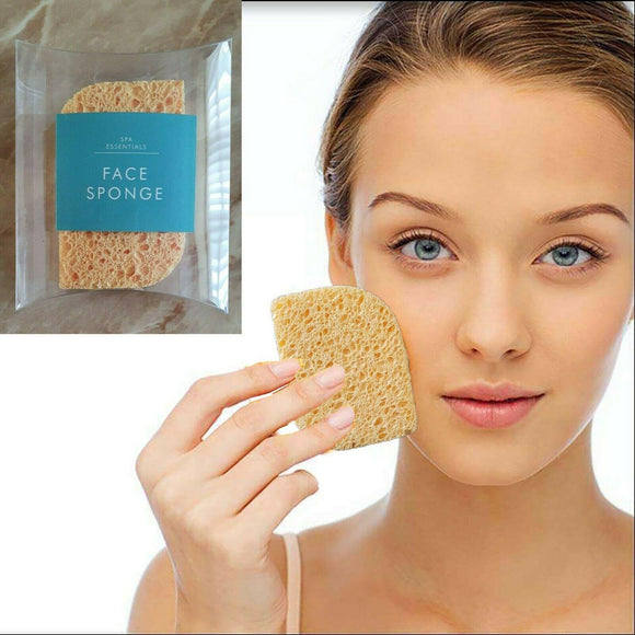 Deep Cleansing Face Sponge Exfoliating Facial Makeup Remover Washing Clean UK