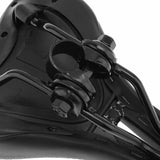 Black Universal Bicycle Bike Seat Extra Comfort Sporty Soft Pad Cushion Padded