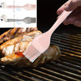3 Pack BBQ Basting Brushes Baking Oil Handle Pastry Brush Cooking Bread Cakes