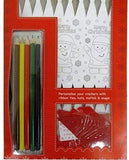 6 Colour & Make Your Own Christmas Crackers Kit Set Hats Snaps Crackers Jokes