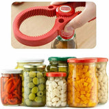 Jar Lid Bottle Multi Opener Cap Easy Grip Non Slip Arthritis Kitchen Tool UK