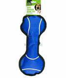 2 Pack Large Squeaky Bone Toy Fetch Gnawler Dog Pet Pull Teeth Ball Puppy UK