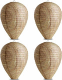 4 x Anti Wasp Paper Decoy Wasps Nests Humane Pest Control Simulated Deterrent