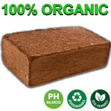 Premium Coco Coir Peat Brick Organic Block Multi Purpose Compost Grow Substrate