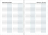 2023 A4 Diary Week to View Desk Hard Back Case Bound Business Dairy Home Office