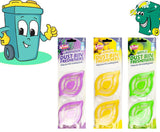 2 Pack Dustbin Freshener Odor Remover Dust Bin Scent Air Fresh Swing Pedal UK - Buystarget