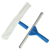 Window Cleaning Tool Mop Wash Wipe Set Extension Pole Telescopic Squeegee Kit