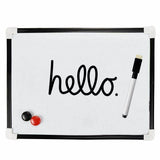 Magnetic Whiteboard White Board Dry Wipe Notice Home Drawing Pen Wall Planner - Buystarget