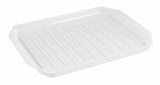 Microwave Tray Plastic Bacon Rack Crisper Healthy Defrost Breakfast Cook Oven