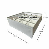Folding Fabric Storage Drawer Organiser Clothes Underwear Tidy Toys Box Bag UK