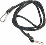 Carabiner Bungee Cord Heavy Duty Strap Hook Clips Rope 150cm 60inch Elastic