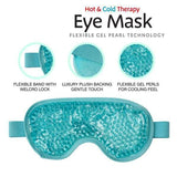 Cooling Hot Cold Gel Bead Eye Mask Head Compress Pain Stress Relief Muscle Relax