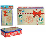 Gift Box Christmas Xmas Eve Santa Mail Post Present Hamper Party Kids Adults
