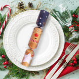 12x Luxury Make Your Own Reindeer Christmas Crackers Kit Set Tableware Xmas UK