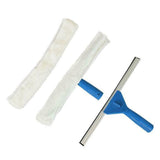 Window Cleaning Tool Mop Wash Wipe Set Extension Pole Telescopic Squeegee Kit