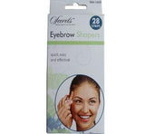 28x Eyebrow Shaper Wax Strips Pre Cut Easy Hair Removal Smooth Brow Beauty UK