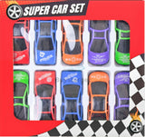 20 Pack Metal Die Cast Kids Cars Gift Set Racing Vehicle Children Play Toy Car