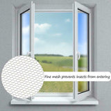 Large Black Window Insect Screen Mesh Net Fly Mosquito Bug Netting Moth Cover