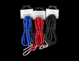 Carabiner Bungee Cord Heavy Duty Strap Hook Clips Rope 150cm 60inch Elastic
