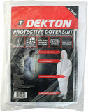 Protective Suit Coveralls White Hood Boiler Painters Zip Overalls Disposable - Buystarget