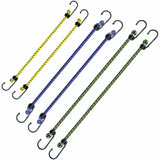 12 Pack Bungee Cords Wires with Hooks Cables Straps Bungie Elastic Rope Tie Car - Buystarget