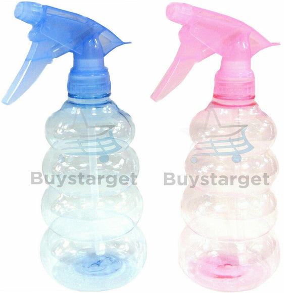 2x Spray Bottle Universal Mist Atomiser Hair Dressing Beauty Clean Plant Care