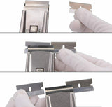 Scraper Edge Razor Window Glass Paint Glue Tile Label Blade Cleaner Removal UK