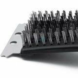 Heavy Duty Barbecue BBQ Wire Cleaning Brush & Scraper Grill Oven Cleaner Tool - Buystarget