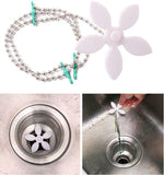 5x Drain Wig Hair Catcher Dirt Trap Clog Remover Hook Shower Sink Bath Tool UK