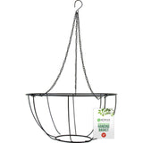 Large Metal Hanging Basket Round Wire Planter Plant Pot Outdoor Garden UK