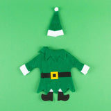 Christmas Wine Bottle Cover Xmas Party Santa Elf Novelty Outfit Table Decor Uk