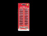 ??20x Card Pegs Photo Hanging Kit String Clip Christmas Xmas Birthday Cards UK - Buystarget
