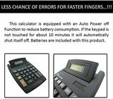 Jumbo Calculator 8 Digits Large Buttons School Office Desk Tilt Pop Up Screen