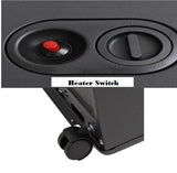 4.2KW CALOR GAS PORTABLE CABINET HEATER FIRE BUTANE WITH REGULATOR & HOSE