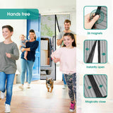 Mesh Insect Repellent Door Screen Magnetic Insect Fly Mosquito Bug Curtain UK