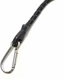 Carabiner Bungee Cord Heavy Duty Strap Hook Clips Rope 150cm 60inch Elastic