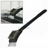 Heavy Duty Barbecue BBQ Wire Cleaning Brush & Scraper Grill Oven Cleaner Tool - Buystarget