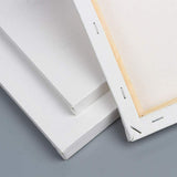 Framed Artist Canvas 50x40 Cm Art Blank Board Plain Painting Stretched White