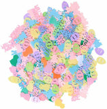 Happy Easter Confetti Decoration Table Scatter Chicks Eggs Bunnies Art Craft