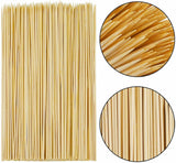 150x Large 30cm BAMBOO SKEWERS Wooden Kebab BBQ Fruit Chocolate Fountain Sticks