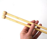 Bamboo Crochet Hooks Wood Knitting Yarn Needles Single Point High Quality Knit