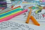 50x Felt Tip Pens Marker Fine Colour Art Craft Colouring Drawing Kid Felt Fibre