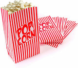 8 Popcorn Bags Movie Cinema Party Night Snack Birthday Treat Food Retro Paper - Buystarget