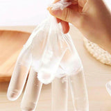 100 Disposable Multi Purpose Gloves Clear Light Safety Protective Food Salon