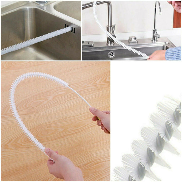 Sewer Drain Brush, Bendable Long Pipe Cleaners Flexible Cleaning