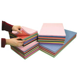 A4 Activity Coloured 100 Sheets Sugar Paper Arts Craft Card Assorted 60 Gsm UK